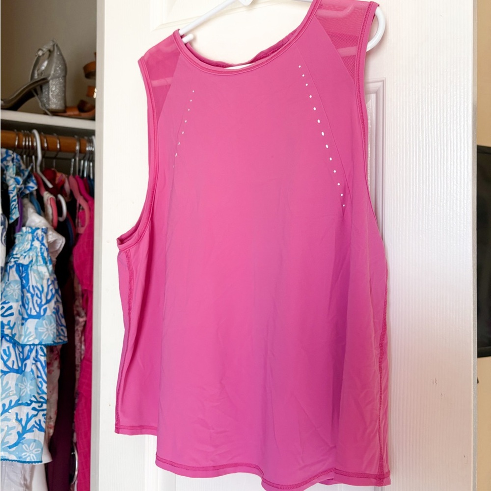 Lululemon Athletica Pink Tank Top